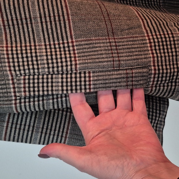 NWT Madewell Bonded Flannel Shirt-Jacket in Cohancy Plaid - Picture 8 of 13